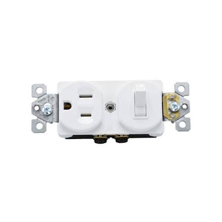 Interruptor + Toma Comun  10383