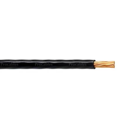 Cable # 10 Negro  X  Rollo 100 Procables Karluz R61001