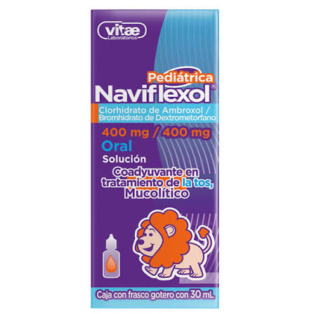 NAVIFLEXOL SOL. Pediátrica Fco. Gotero 30 ML. 400-400 MG/100 ML.