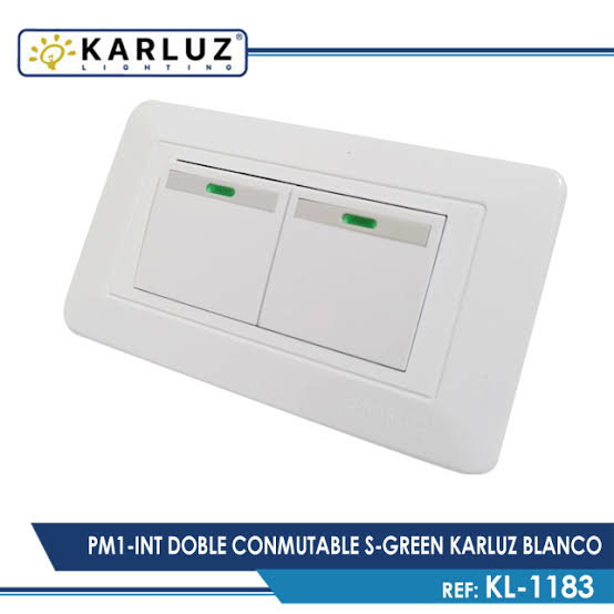 Pm1 Int.Doble conms Green Karluz Blanco It Ws162 KL-1183