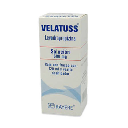 VELATUSS SOLUCIÓN Fco. 120 ML. 600 MG/100 ML.