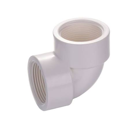 Codo Pvc Hembra Una Rosca 1/2" 2472