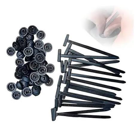 Grapa De Naylon De Alta 100pcs   shein 90