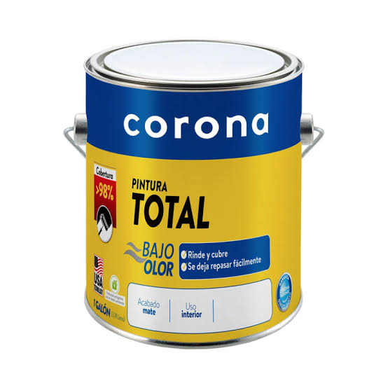 Pintura Total Blanco 61921 Corona