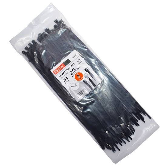 Amarres x 100 de 25Cm  X 100 shein 89