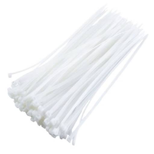 Amarre Plastico 300MM X 4.8MM Blanco Js Tool 220088