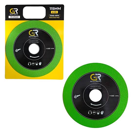 Disco  De Corte  Vidrio Ceramica 4 1/2 Restrepo  160275