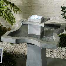 Resin Solar Cascade Fountain Mb100649