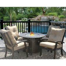 Barbados Cushion Fire Pit Outdoor Patio