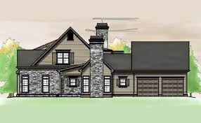 Cottage House Floor Plan With Garage