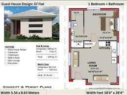 House Plan For Guest House Design