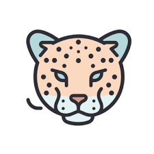 Leopard Outline Vector Art Png Images