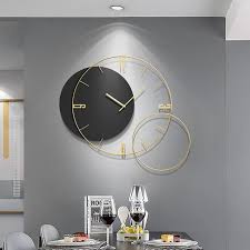 Oversized Wall Clock Home Decor Art