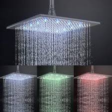 Bathroom Luxury Led Large Rain Shower