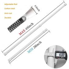 Spring Tension Curtain Rod Adjustable