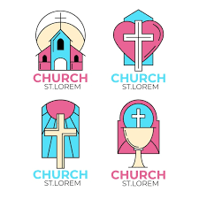 Church Cross Logo Vectors