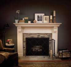 Espoir I Decor Modern Wooden Fireplace