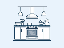 Kitchen Icon Flat Design