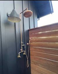 Copper Exposed Shower Valve With