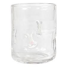 Bunny Brights Rabbit Icon Glass 16 5oz
