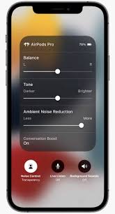conversation boost for airpods pro