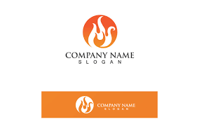 Fire Logo Template Flame Icon Vector
