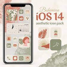 Bohemian Ios Icon Theme Pack Boho