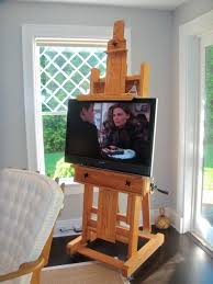 Television Easel Domestic Daddy