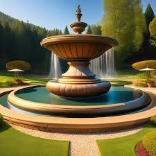 Park Water Fountain Premium Ai