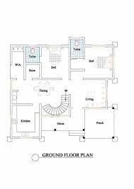 Kerala House Plan For A 2200 Sqft 3 Bed