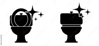 Please Keep Toilet Clean Wc Icon Or
