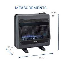 Blue Flame Gas Space Heater