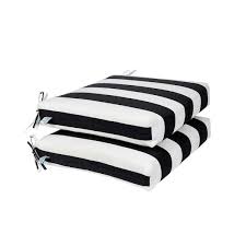 Outdoor Seat Cushion Black