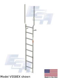 Vertical Wall Mount Ladders Ega