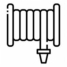 Hose Spring Water Icon On