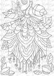 Fairy Garden Coloring Page Printable