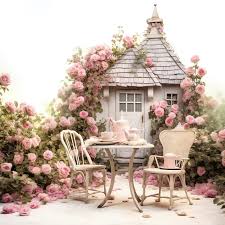 Beautiful Cottagecore Victorian Garden