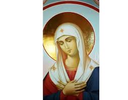 Custom Painting Virgin Mary Icon Holy