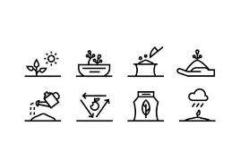 Gardening Icons Vector Art Icons And