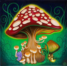 Mushroom Drawing Art Painting