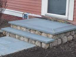 Install Flashing Between Masonry Steps