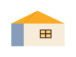 House Semi Flat Colour Vector Object