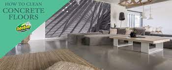 Clean Concrete Floors And Cement Floors