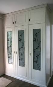 Frosted Glass Door Glass Kitchen