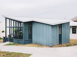 Exterior Shed Roofline Tiny Home Design