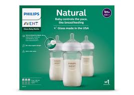 Philips Avent Glass Natural Baby Bottle