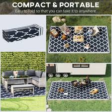 Outsunny Reversible Outdoor Rv Rug 9