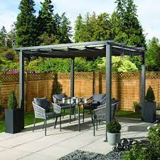 Premium Aluminium Garden Gazebo 3x3m By