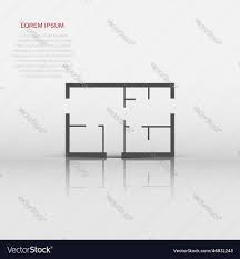 Flat Style Architect Scheme Vector Image