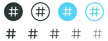 Hashtag Icon Images Browse 34 235